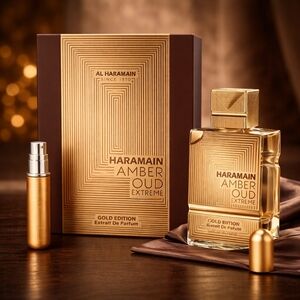 NIB Haramain Amber Oud Extreme Gold Edition Extait De Perfume